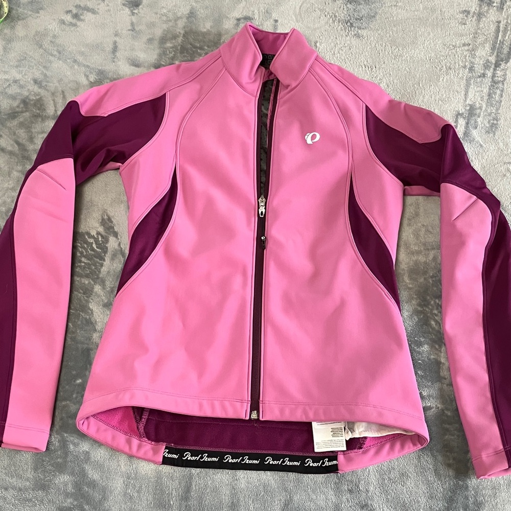 Pearl Izumi Elite Level Women's Pink and Magenta Cycling Jacket